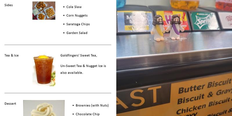 Goldfingers Wicksburg Menu