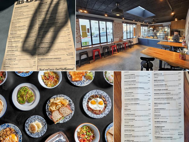 BOLT Hermosa Beach Menu