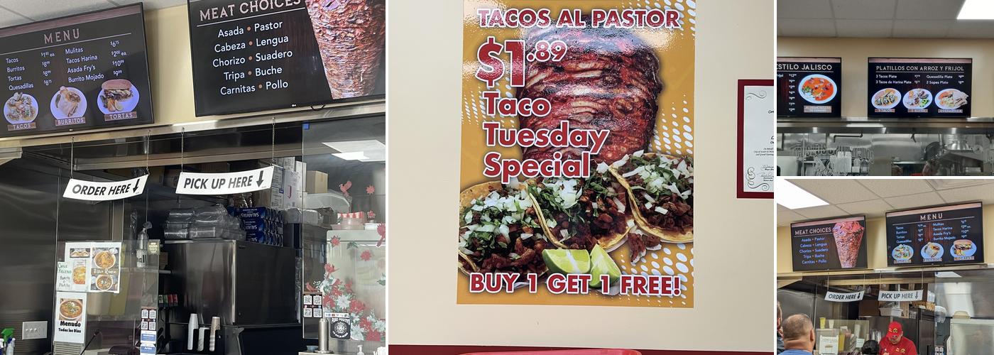 TACOS LOS 3 POTRILLOS Menu