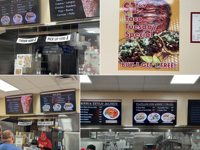 TACOS LOS 3 POTRILLOS Menu