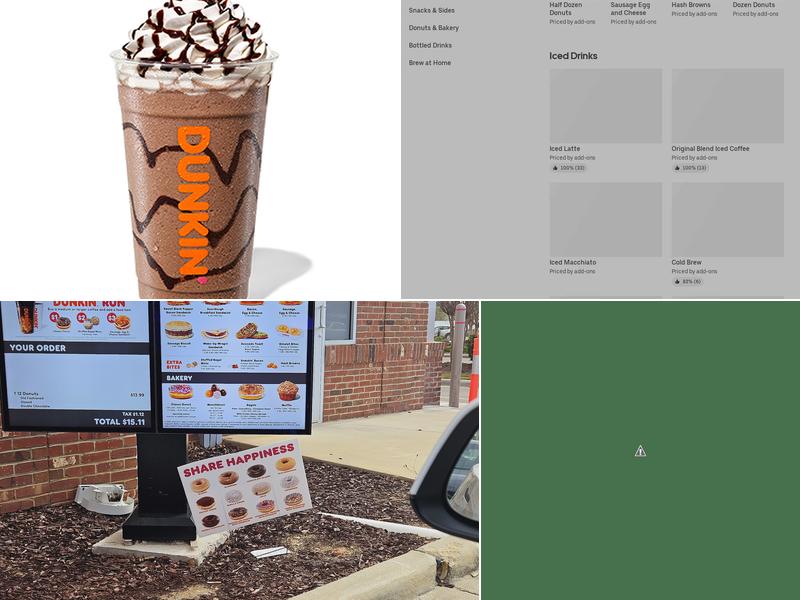 Dunkin' Menu