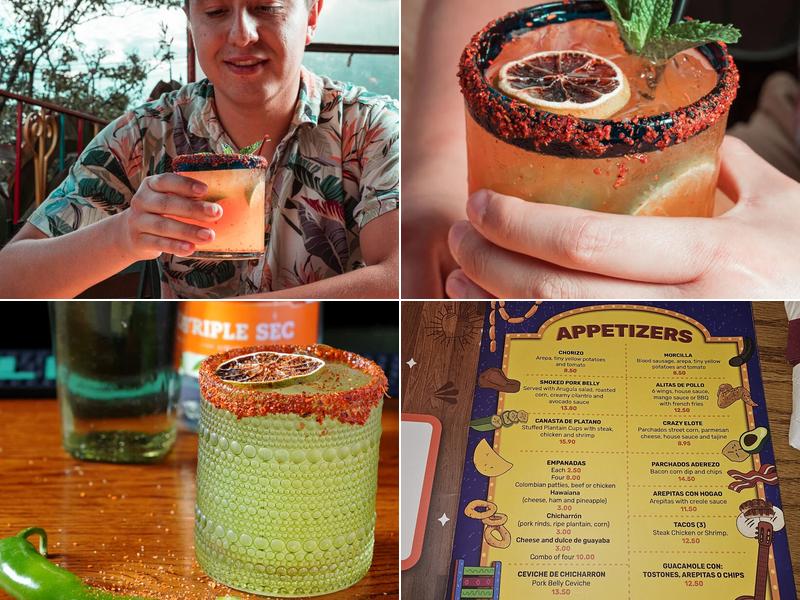 Parchados en la Fonda Menu