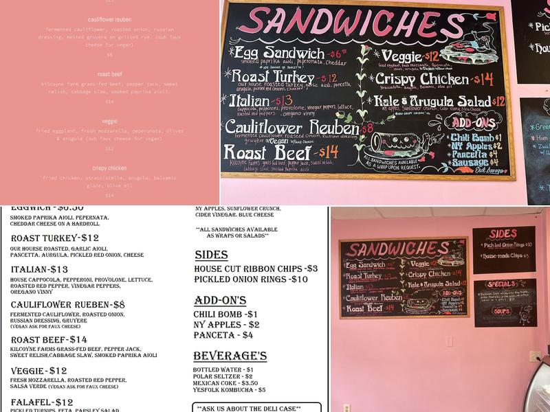 Mallo's Menu