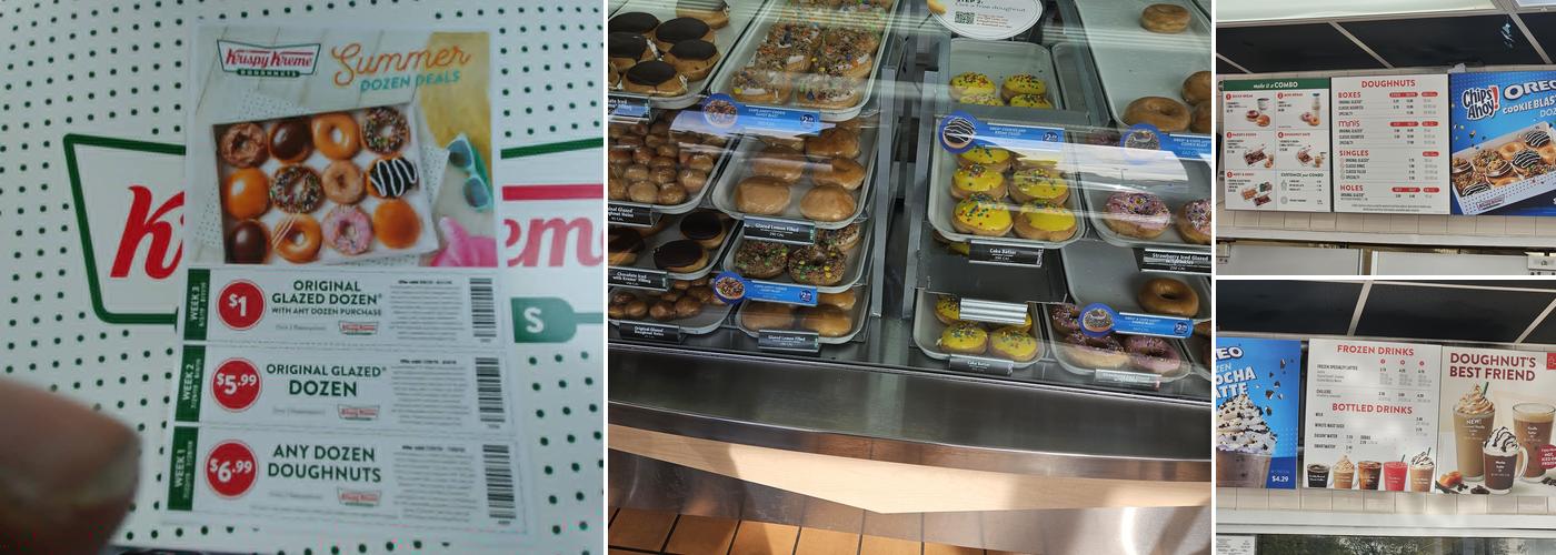 Krispy Kreme Menu