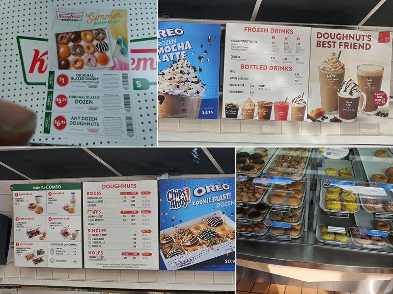 Krispy Kreme Menu