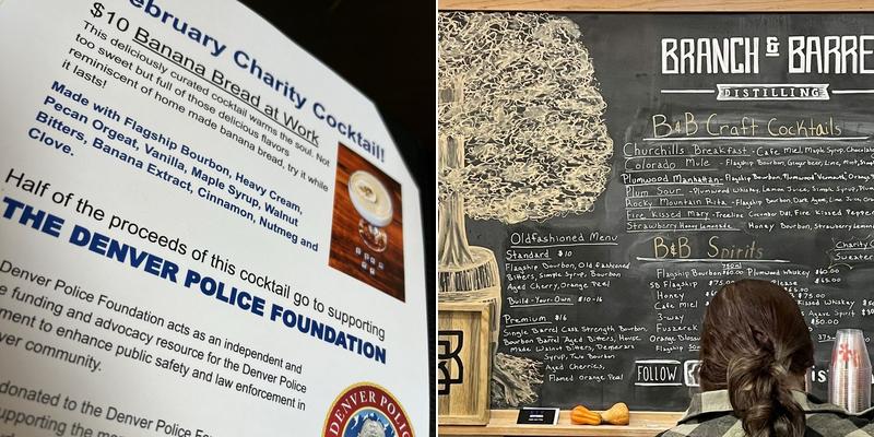 Branch & Barrel Distilling Menu