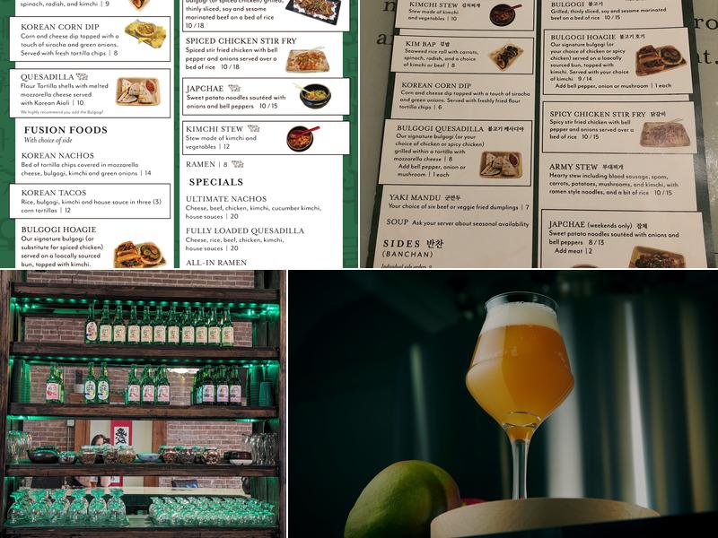 Pointer Brewery Menu