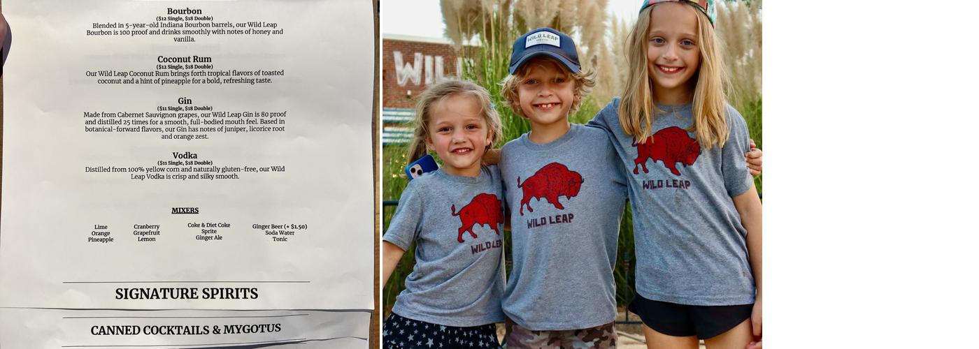 Wild Leap Atlanta Menu