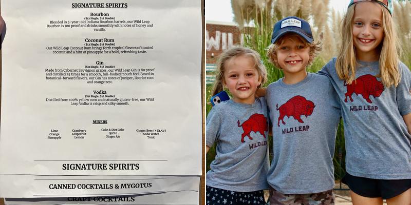 Wild Leap Atlanta Menu