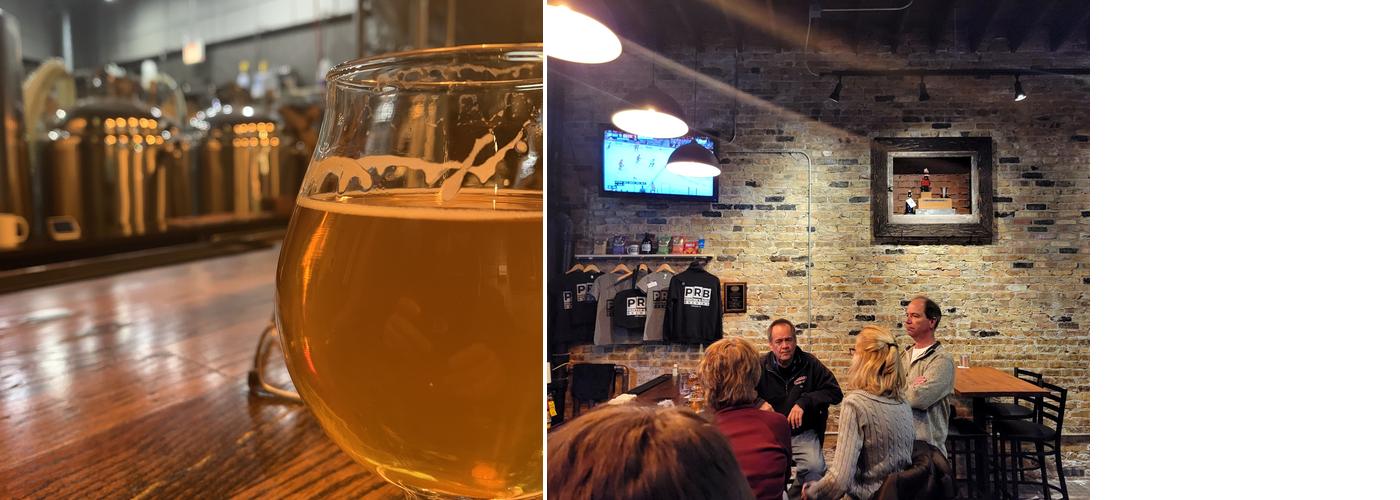 Printer's Row Brewing Menu