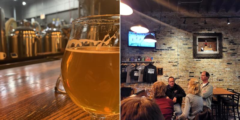 Printer's Row Brewing Menu