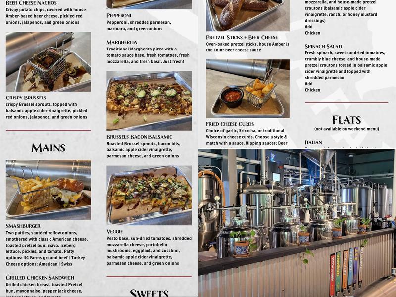 Adopted Dog Brewing Menu