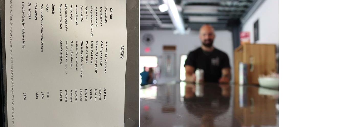 Twin Fork Beer Co Menu