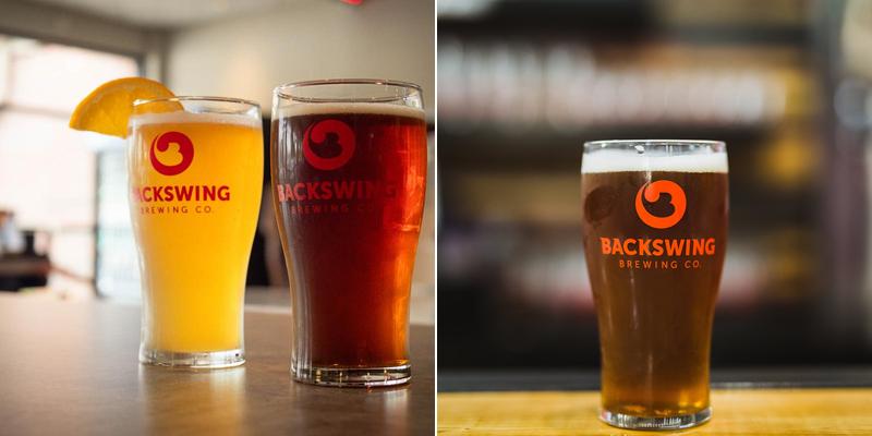 Backswing Brewing Co. Menu
