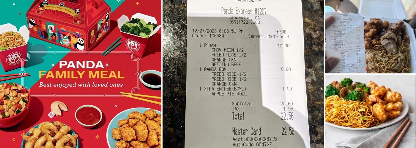 Panda Express Menu