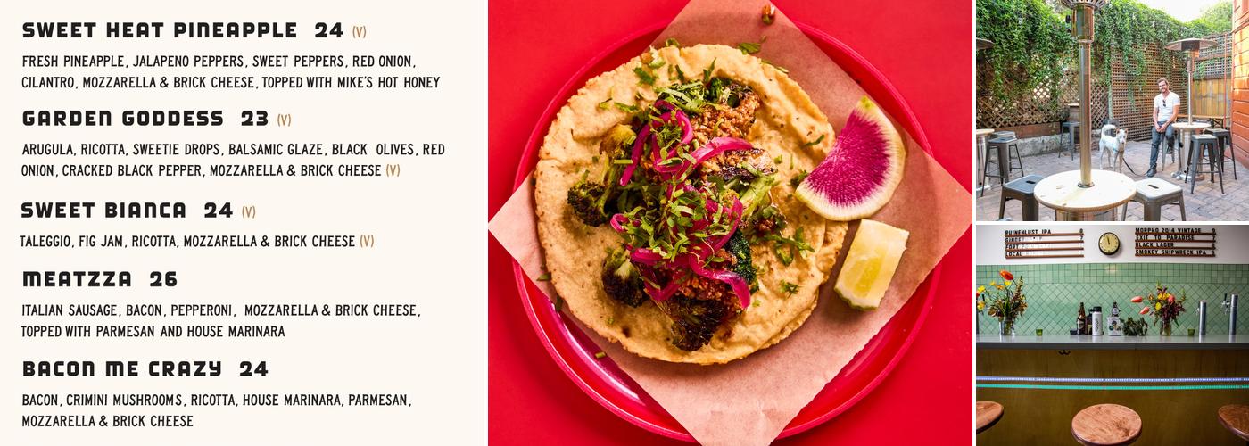 Woods Lowside Menu