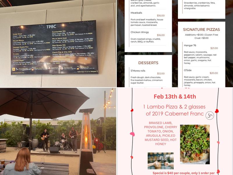 The Hangar 76 Menu