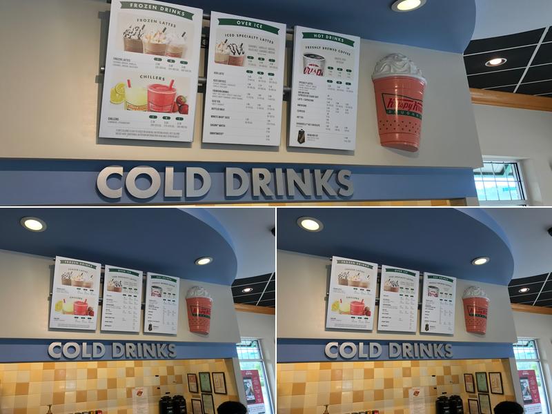Krispy Kreme Menu