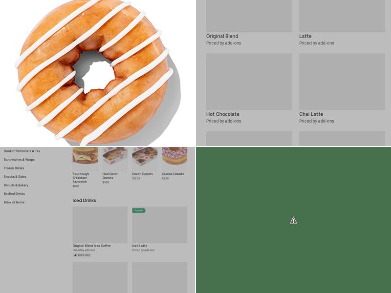 Dunkin' Menu
