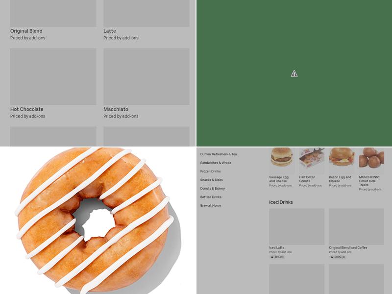 Dunkin' Menu