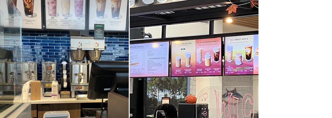 Starbucks Menu
