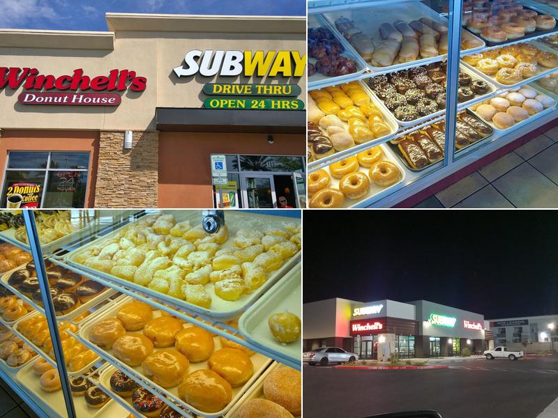 subway/winchell's donuts