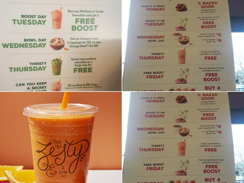 Jamba Menu