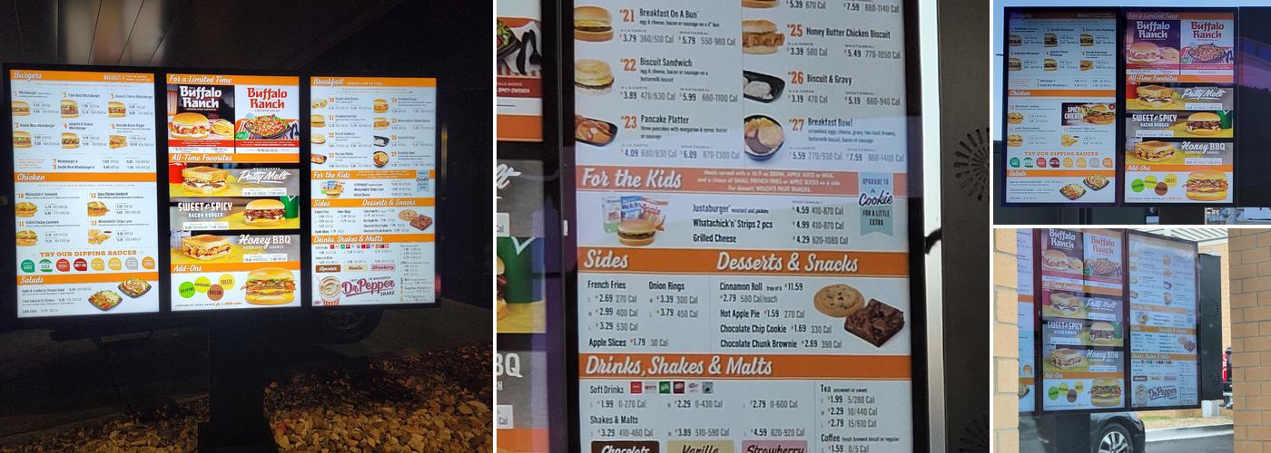 Whataburger Menu