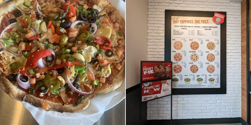 MOD Pizza Menu