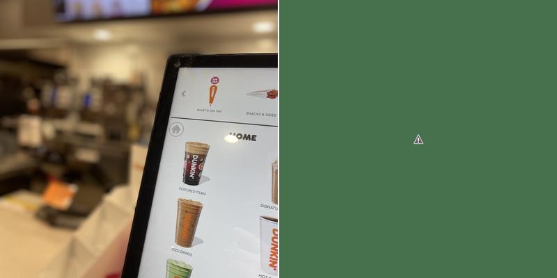 Dunkin' Menu