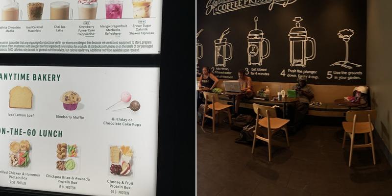 Starbucks Menu