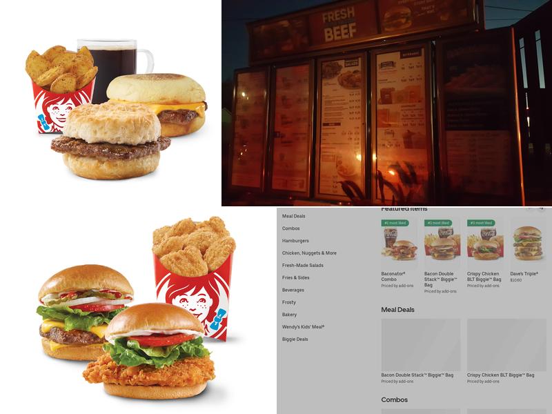 Wendy's Menu