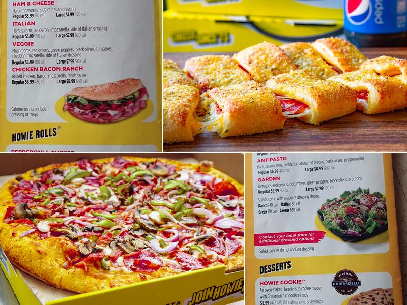 Hungry Howie's Pizza Menu