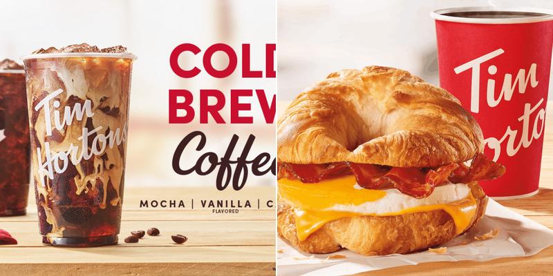 Tim Hortons Menu