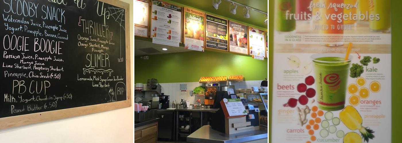 Jamba Menu