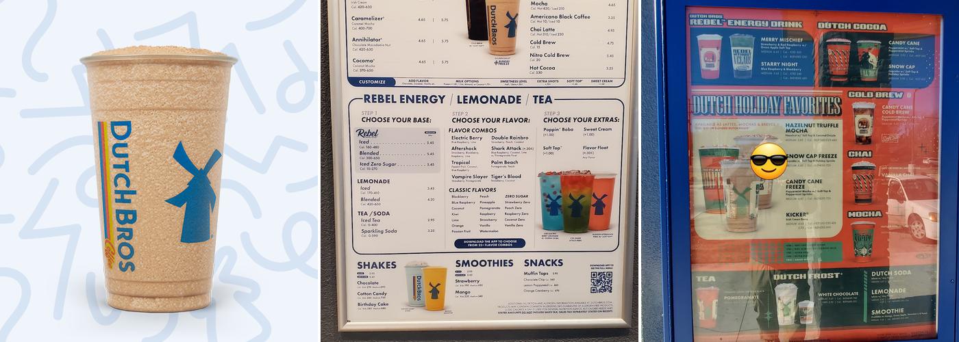 Dutch Bros Coffee Menu