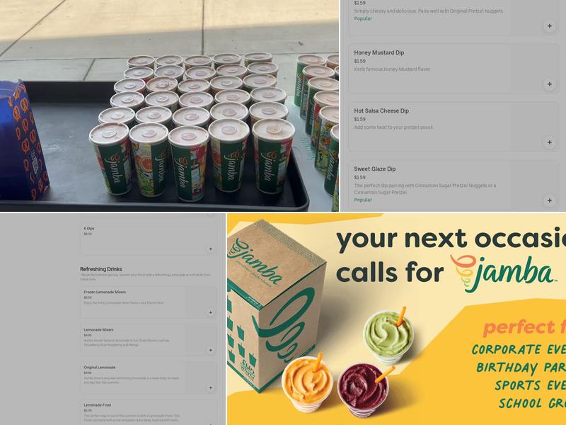 Jamba Menu