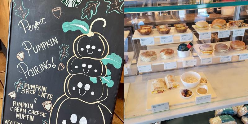 Starbucks Menu