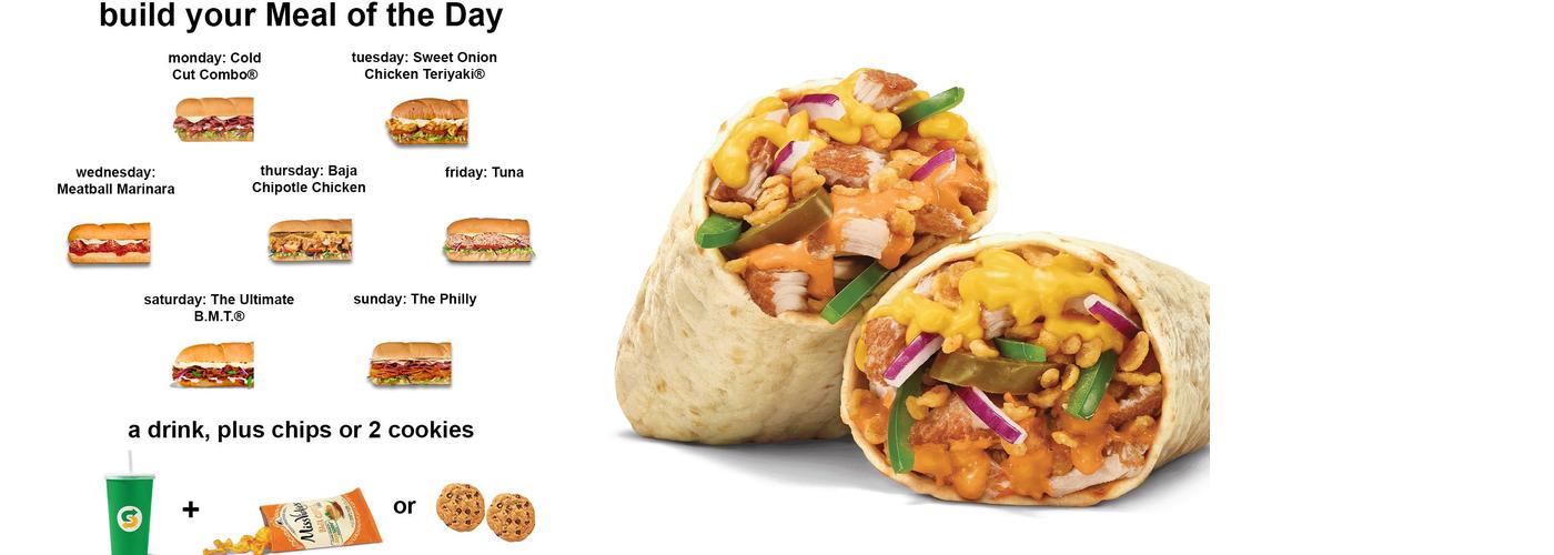 Subway Menu