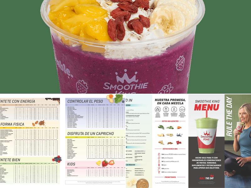 Smoothie King Menu