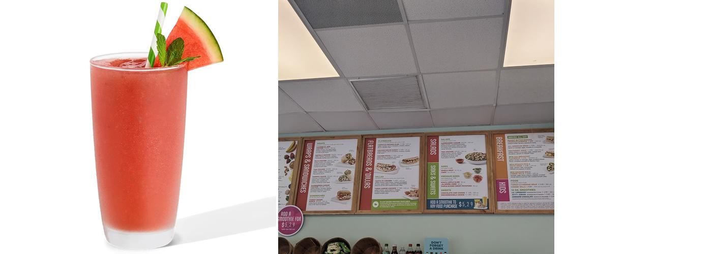 Tropical Smoothie Cafe Menu