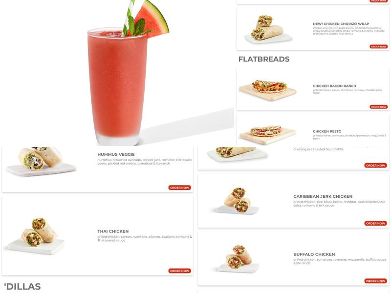 Tropical Smoothie Cafe Menu