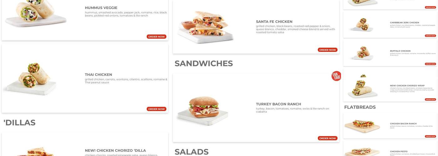 Tropical Smoothie Cafe Menu