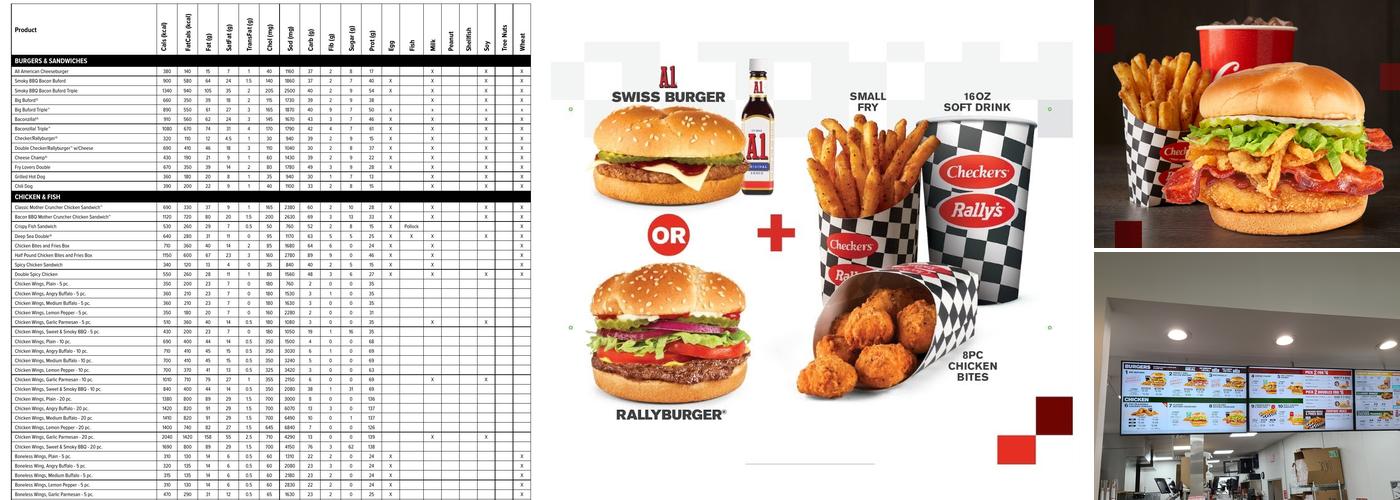 Checkers Menu
