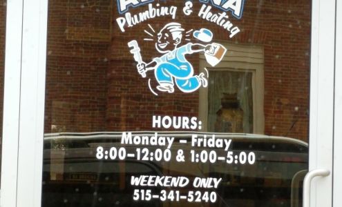 Algona Plumbing & Heating 118 N Dodge St, Algona Iowa 50511