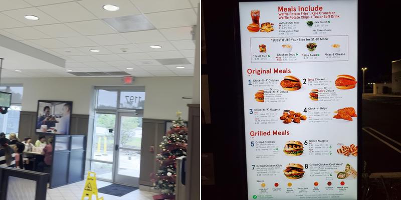 Chick-fil-A Menu