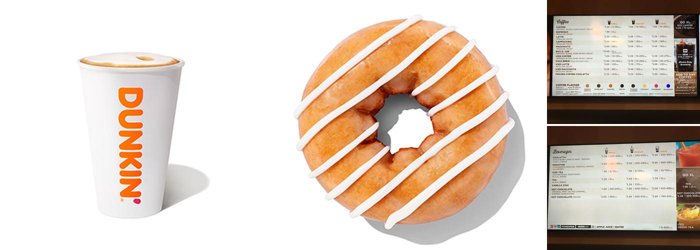 Dunkin' Menu