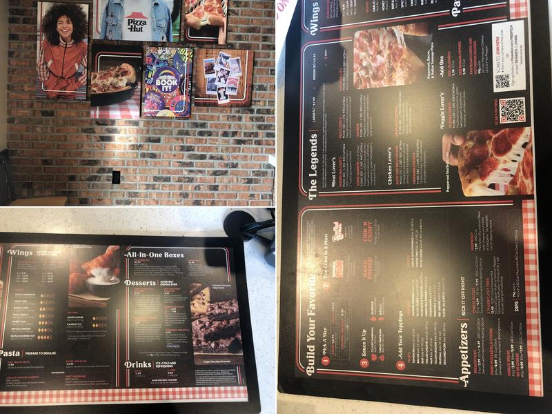 Pizza Hut Menu