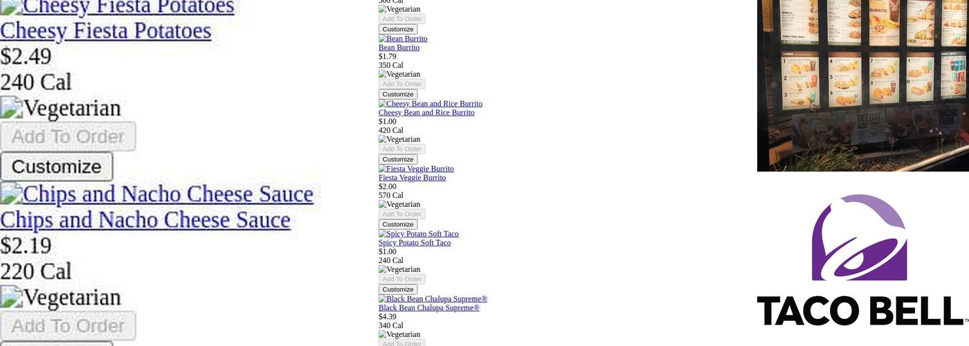 Taco Bell Menu