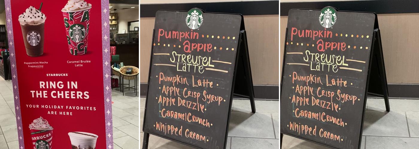 Starbucks Menu